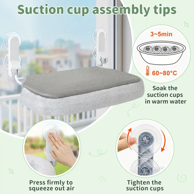 Sleepy Cat ablakpihenő cicáknak