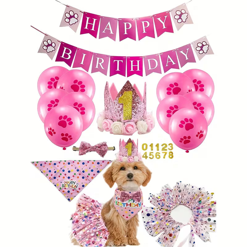 "Birthday with me!" Szülinapi szett háziállatoknak