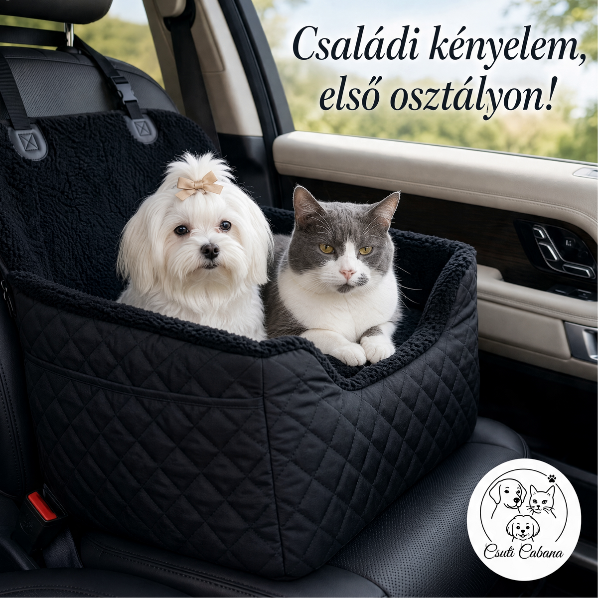 Dupla Prémium autós fekhely Kedvenceknek