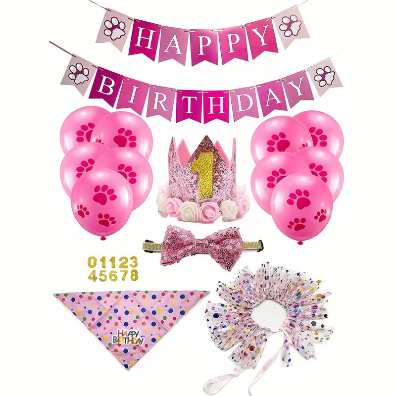 "Birthday with me!" Szülinapi szett háziállatoknak