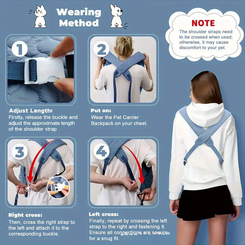 Walking Kangaroo Kisállat hordozó